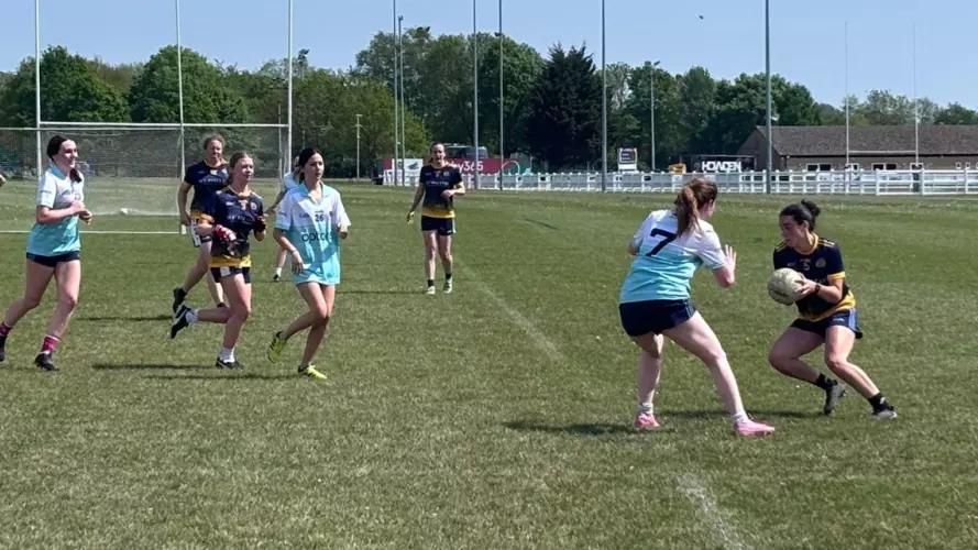 Oxford vs Cambridge in ladies gaelic football
